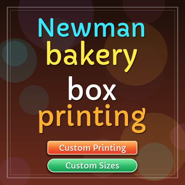 Newman bakery box printing