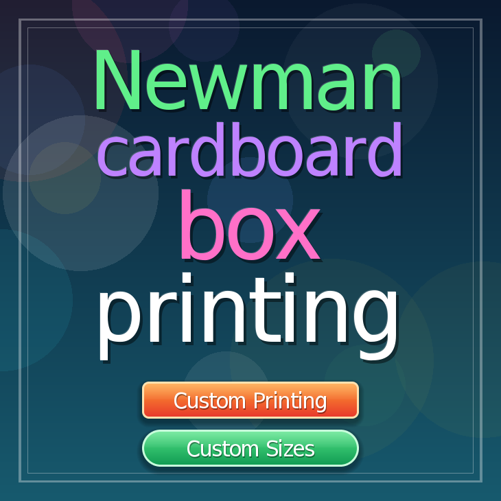 Newman cardboard box printing
