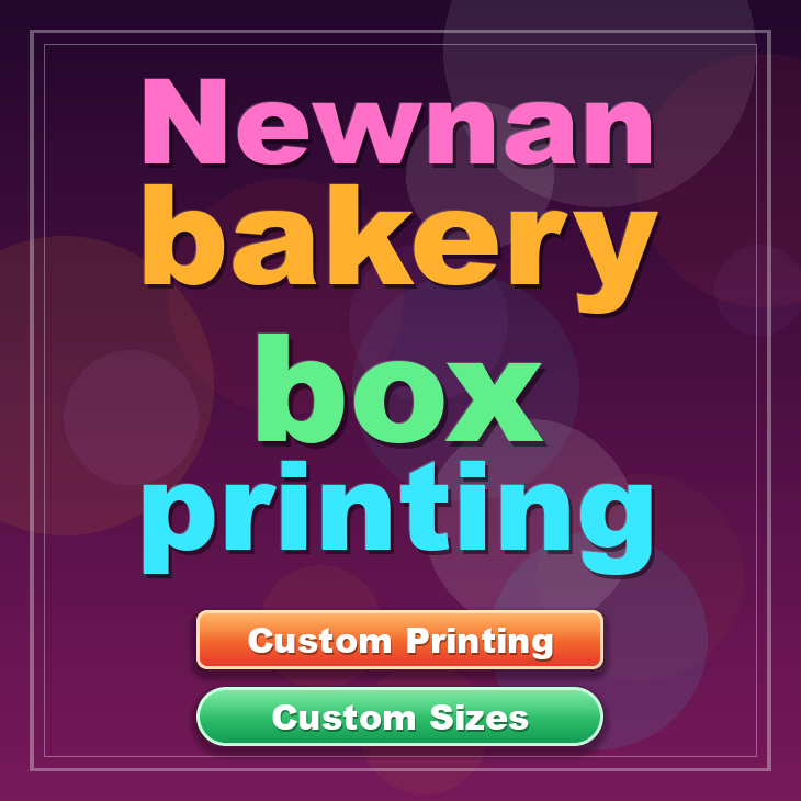 Newnan bakery box printing