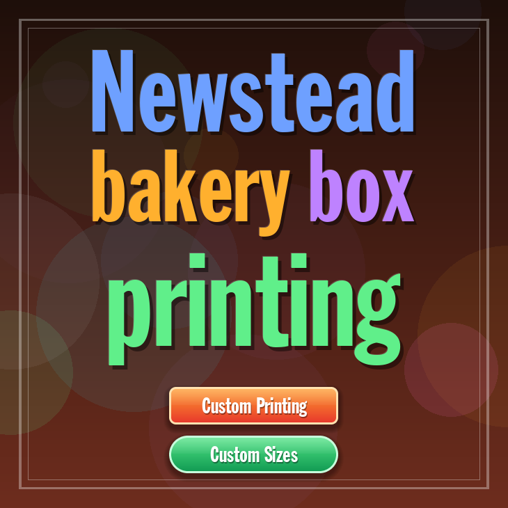 Newstead bakery box printing
