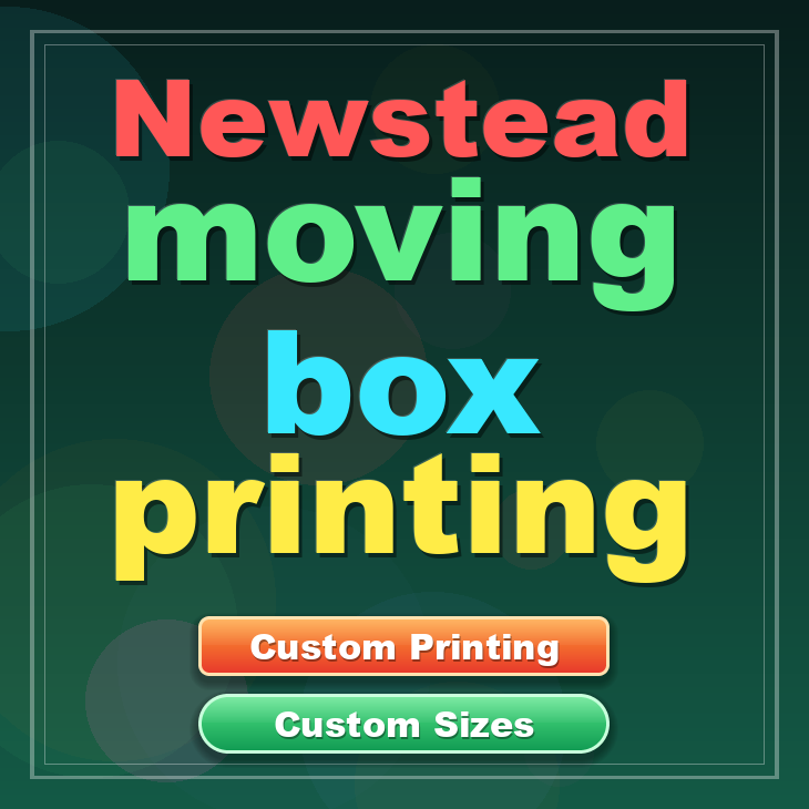 Newstead moving box printing