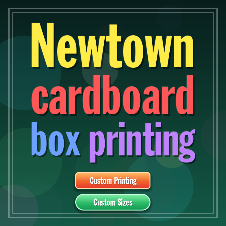 Newtown cardboard box printing