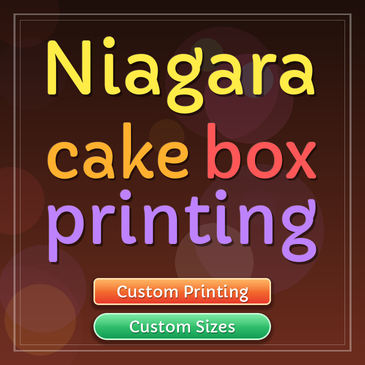 Niagara cake box printing