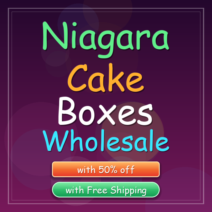 Niagara cake boxes