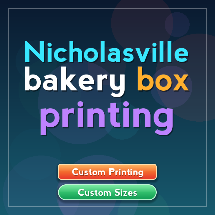 Nicholasville bakery box printing