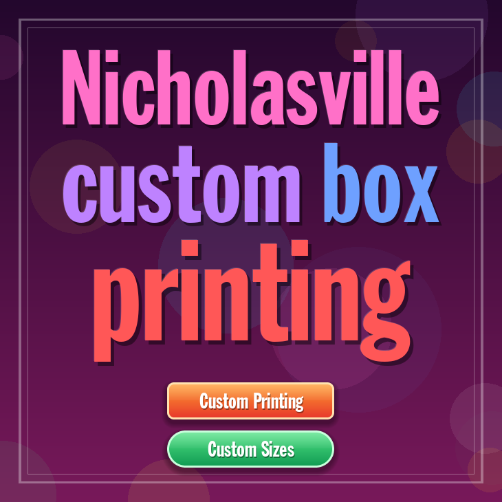 Nicholasville custom box printing