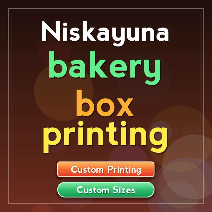 Niskayuna bakery box printing