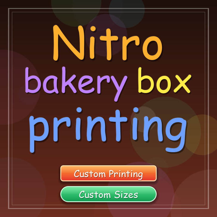 Nitro bakery box printing