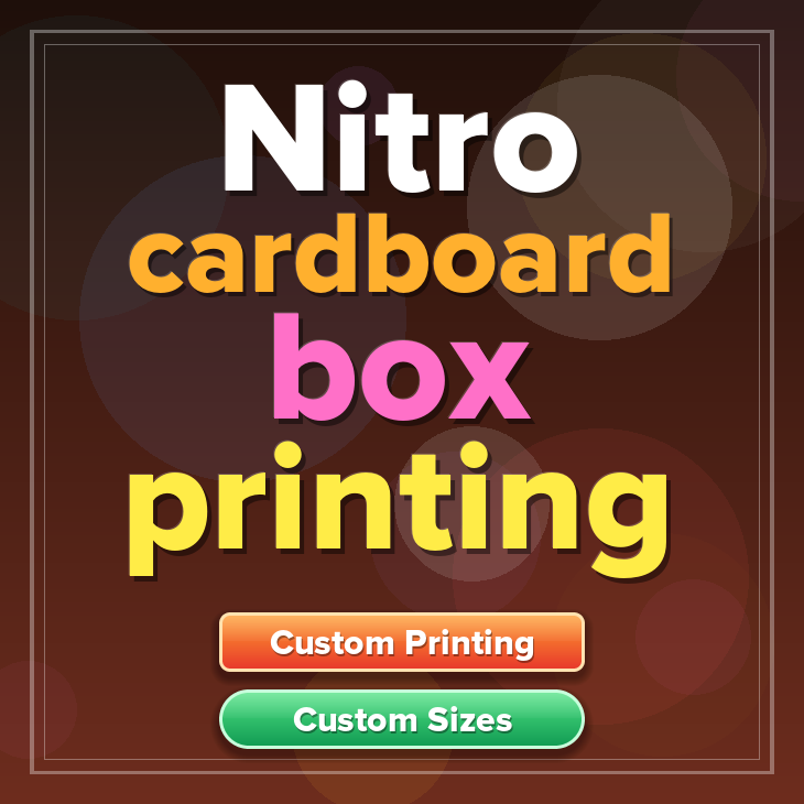 Nitro cardboard box printing