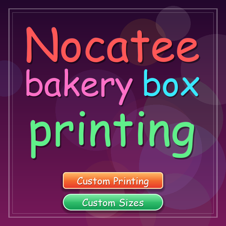 Nocatee bakery box printing