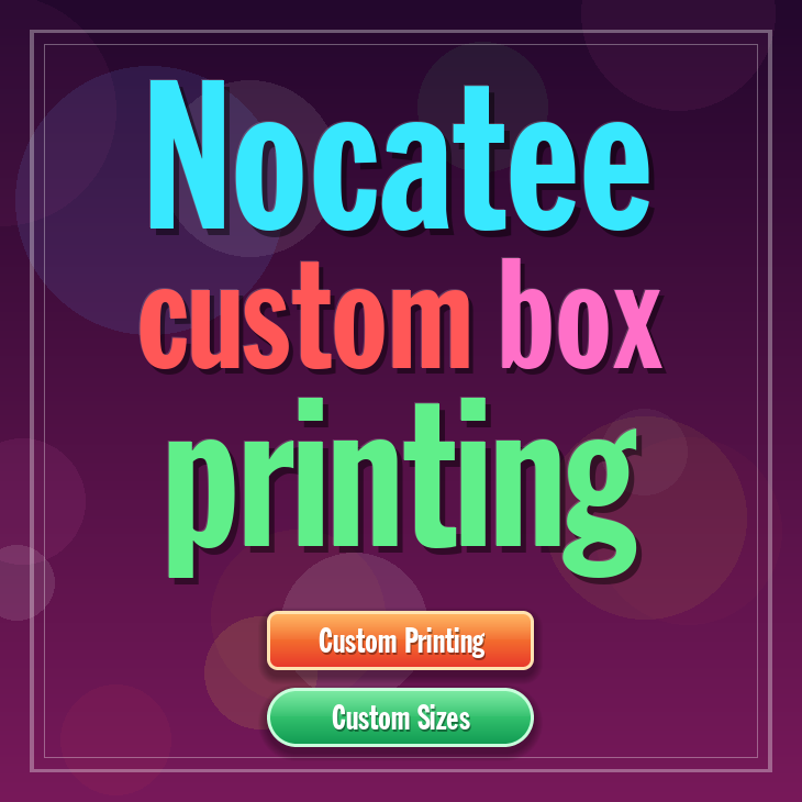 Nocatee custom box printing