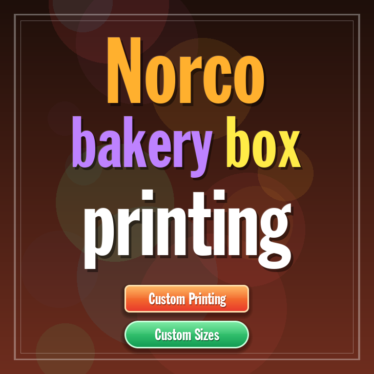 Norco bakery box printing