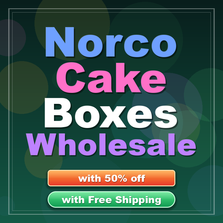 Norco cake boxes