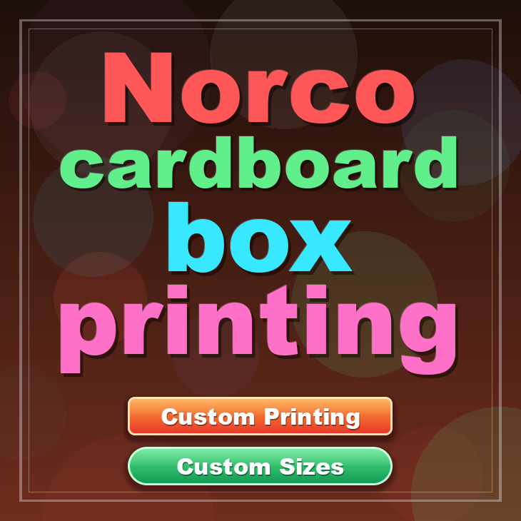 Norco cardboard box printing