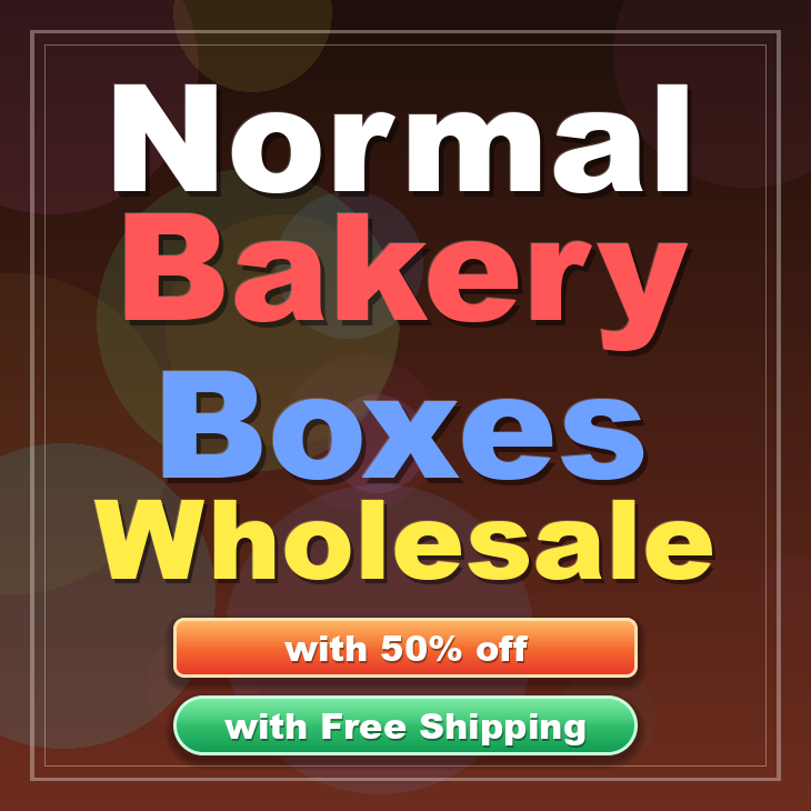Normal bakery boxes