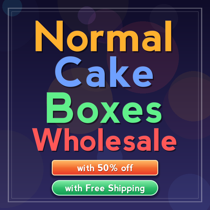 Normal cake boxes