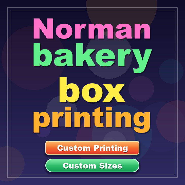 Norman bakery box printing
