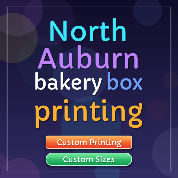 North Auburn bakery box printing