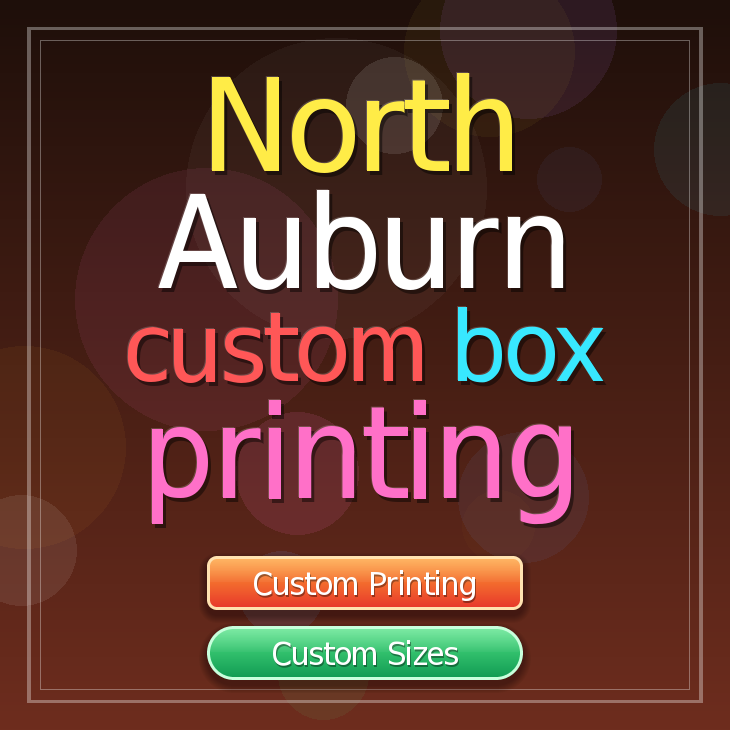 North Auburn custom box printing