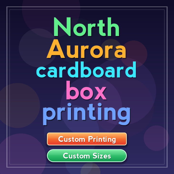 North Aurora cardboard box printing