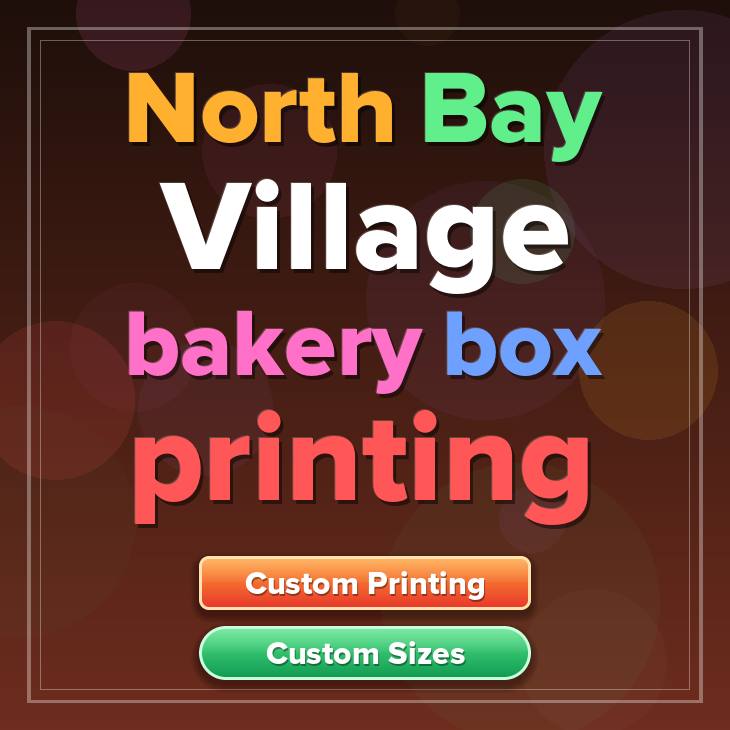 North Bay Village bakery box printing