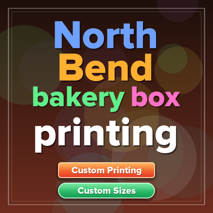 North Bend bakery box printing
