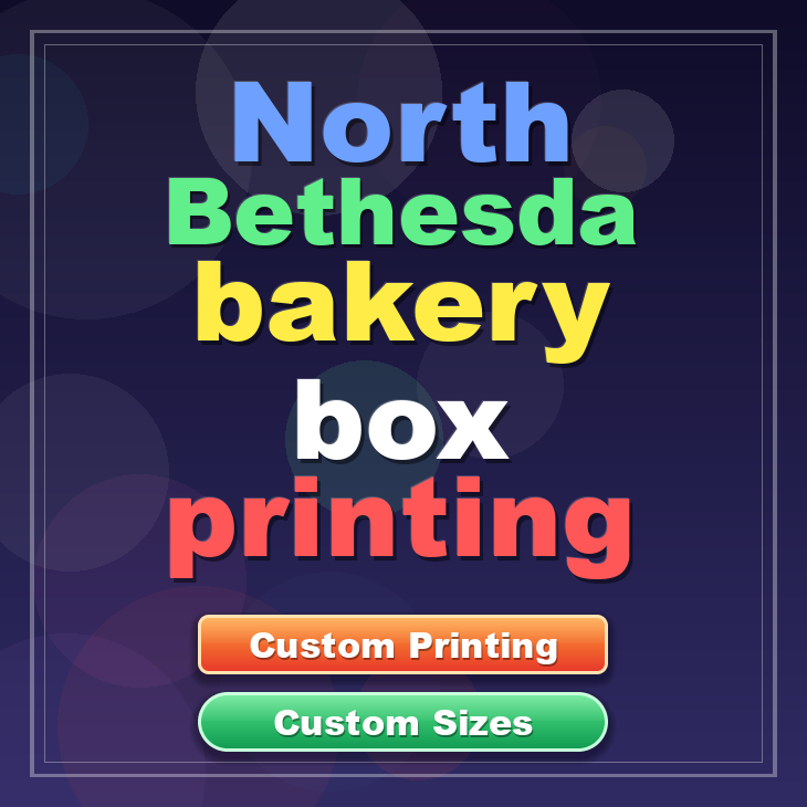 North Bethesda bakery box printing