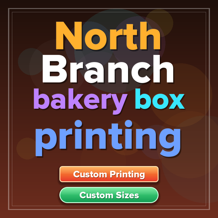 North Branch bakery box printing