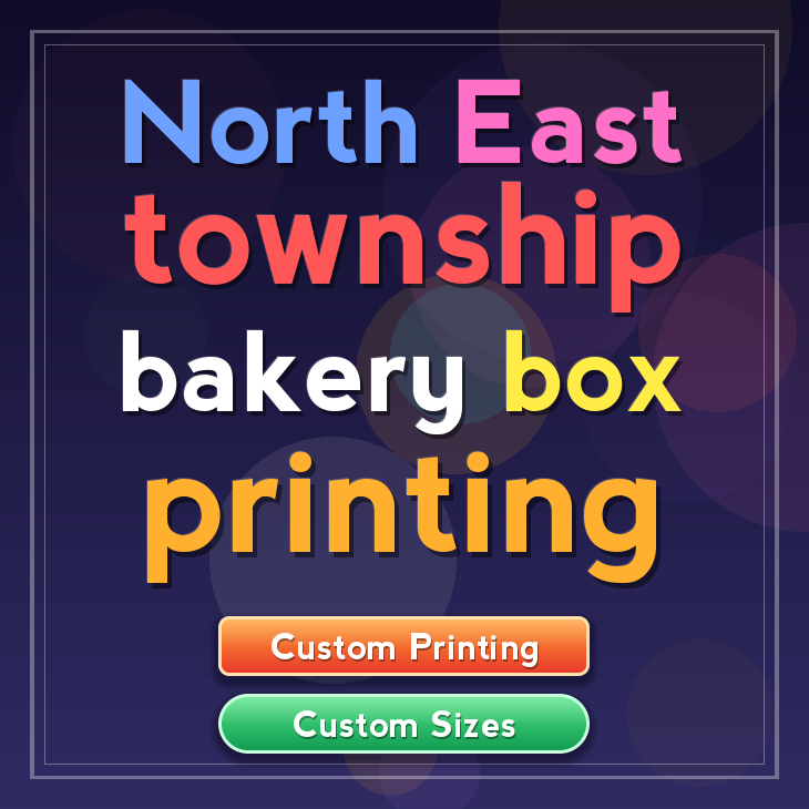 North East Township bakery box printing