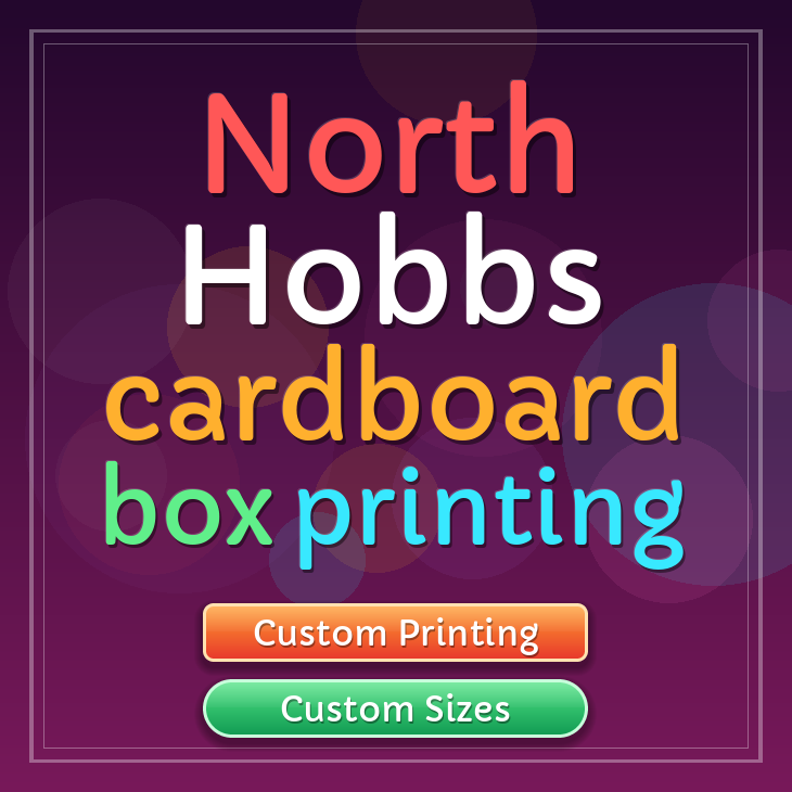 North Hobbs cardboard box printing
