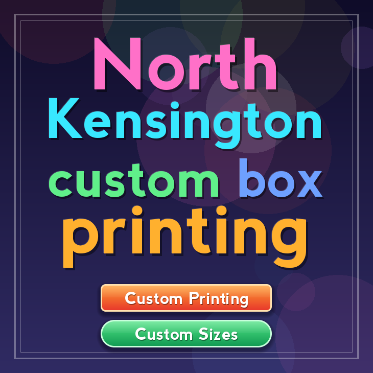 North Kensington custom box printing