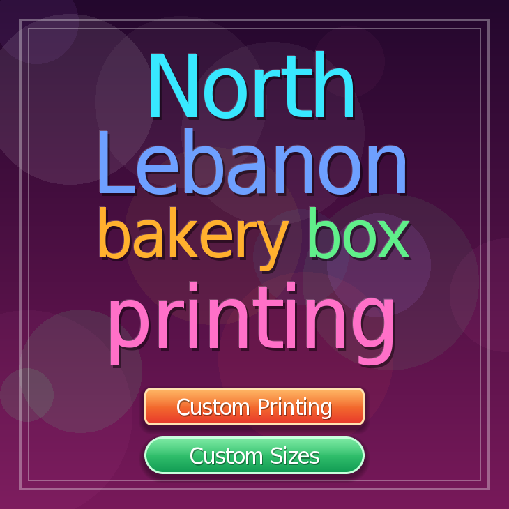 North Lebanon bakery box printing