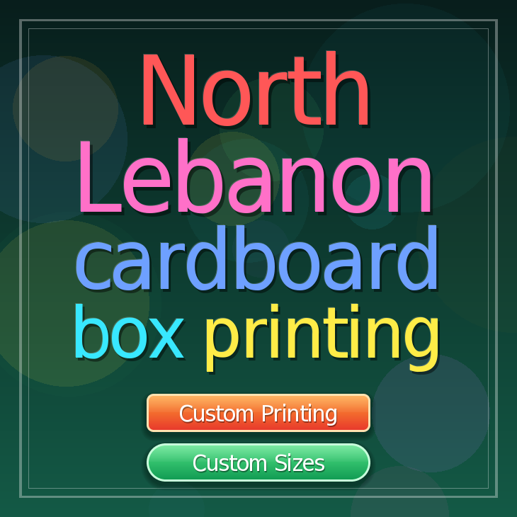 North Lebanon cardboard box printing