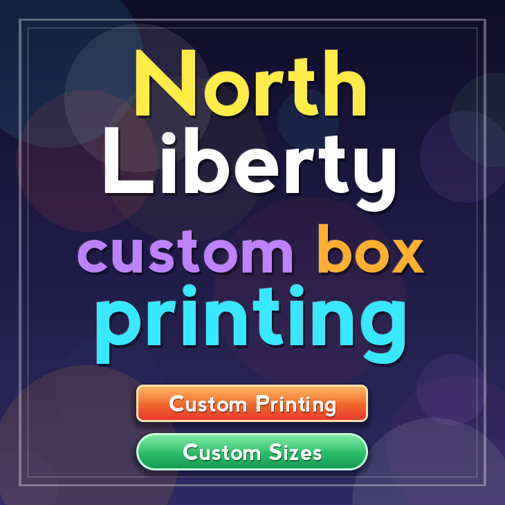 North Liberty custom box printing