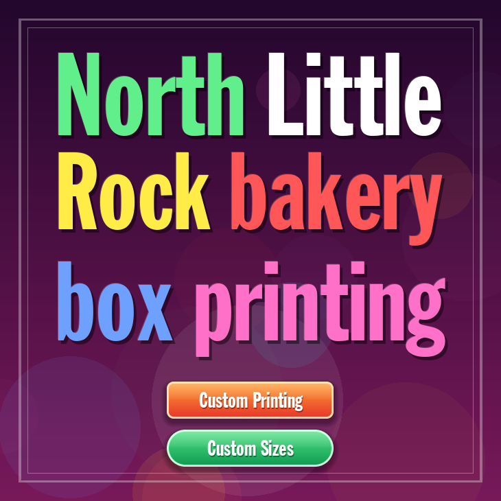 North Little Rock bakery box printing