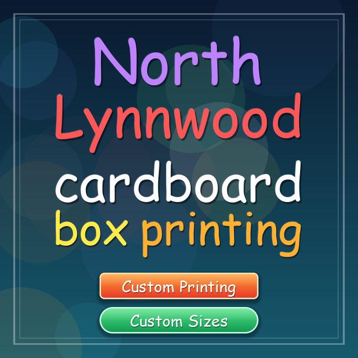 North Lynnwood cardboard box printing