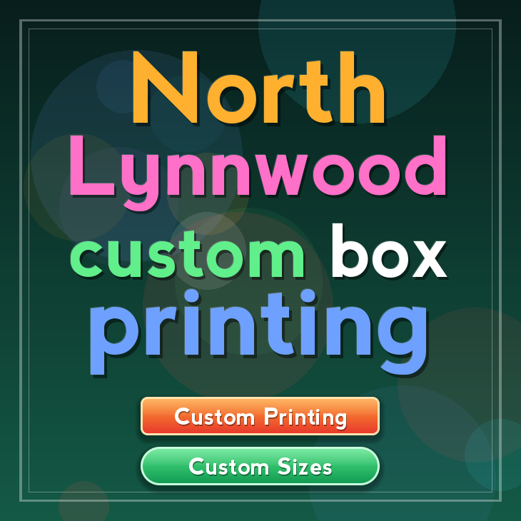 North Lynnwood custom box printing
