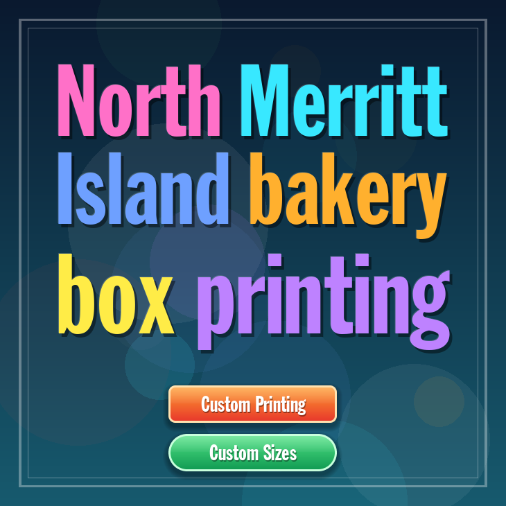 North Merritt Island bakery box printing