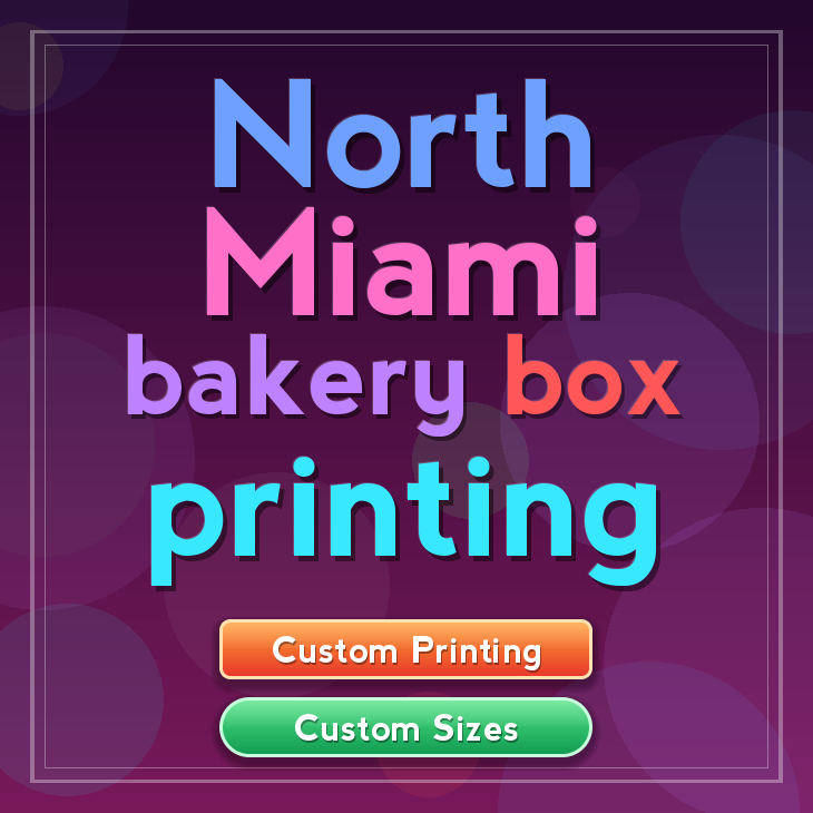 North Miami bakery box printing
