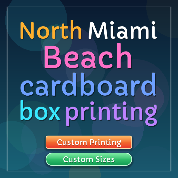 North Miami Beach cardboard box printing