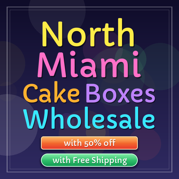 North Miami cake boxes