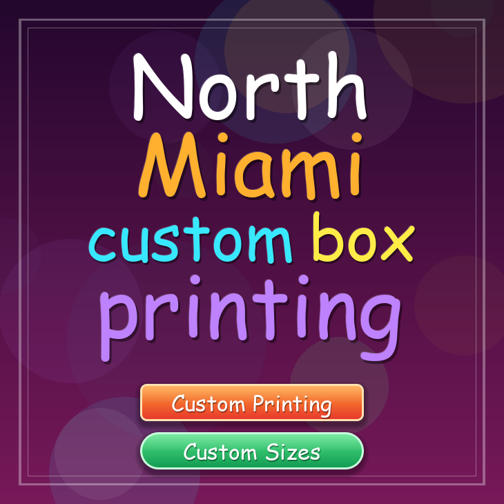 North Miami custom box printing