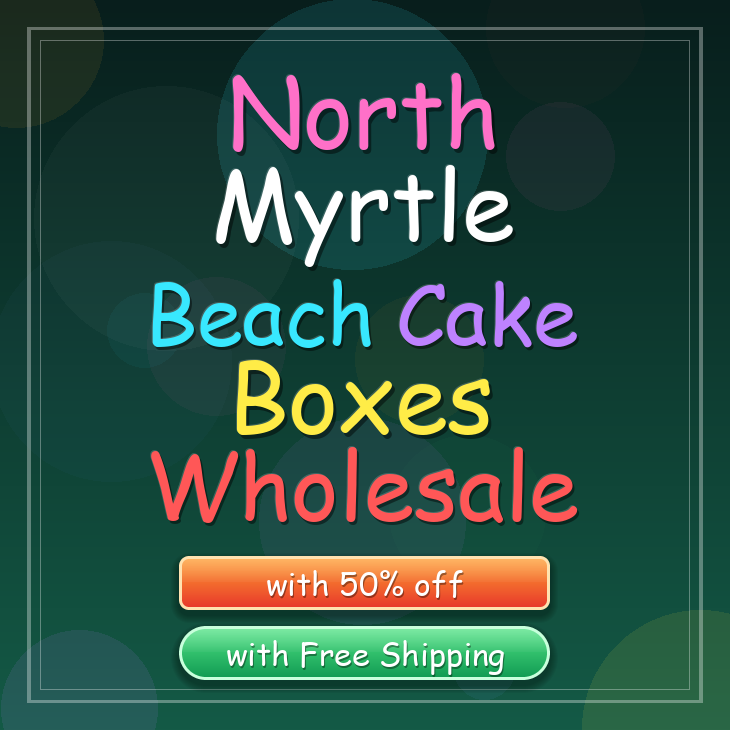 North Myrtle Beach cake boxes