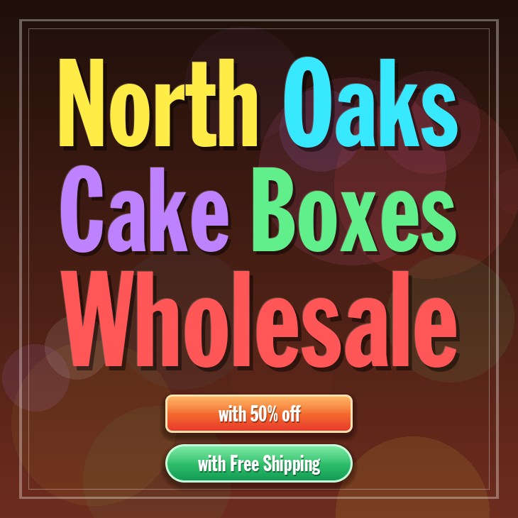 North Oaks cake boxes