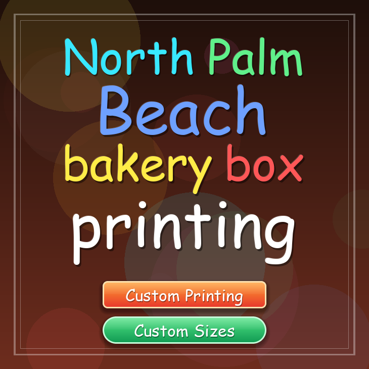 North Palm Beach bakery box printing