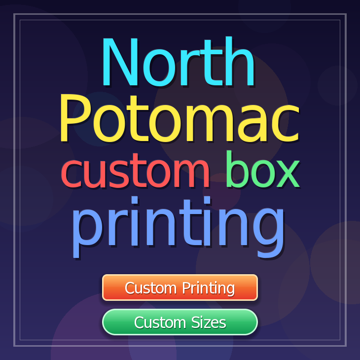 North Potomac custom box printing