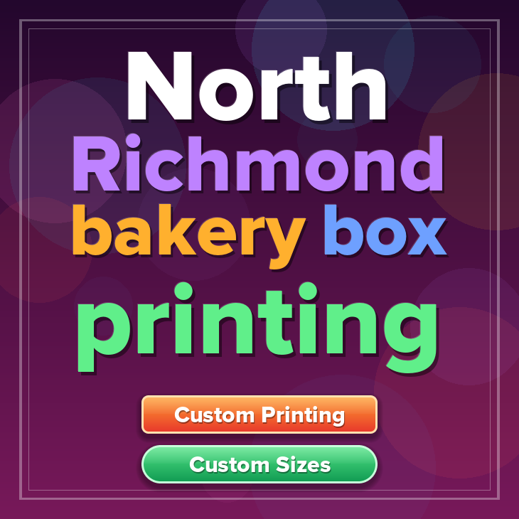 North Richmond bakery box printing