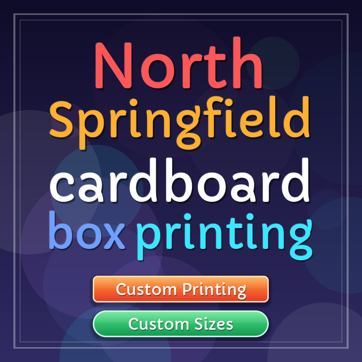 North Springfield cardboard box printing