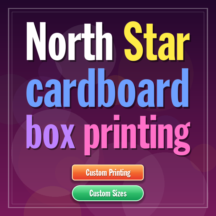 North Star cardboard box printing