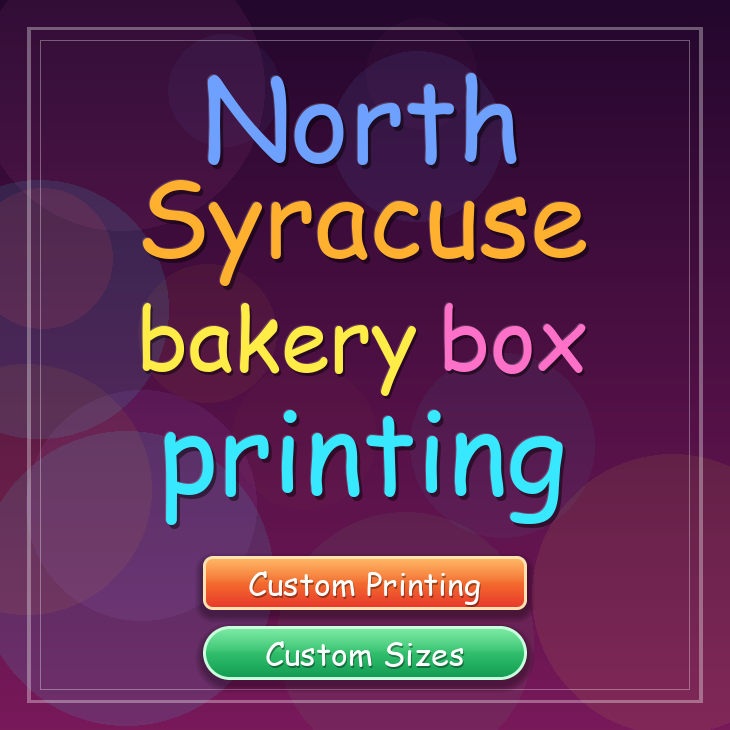 North Syracuse bakery box printing